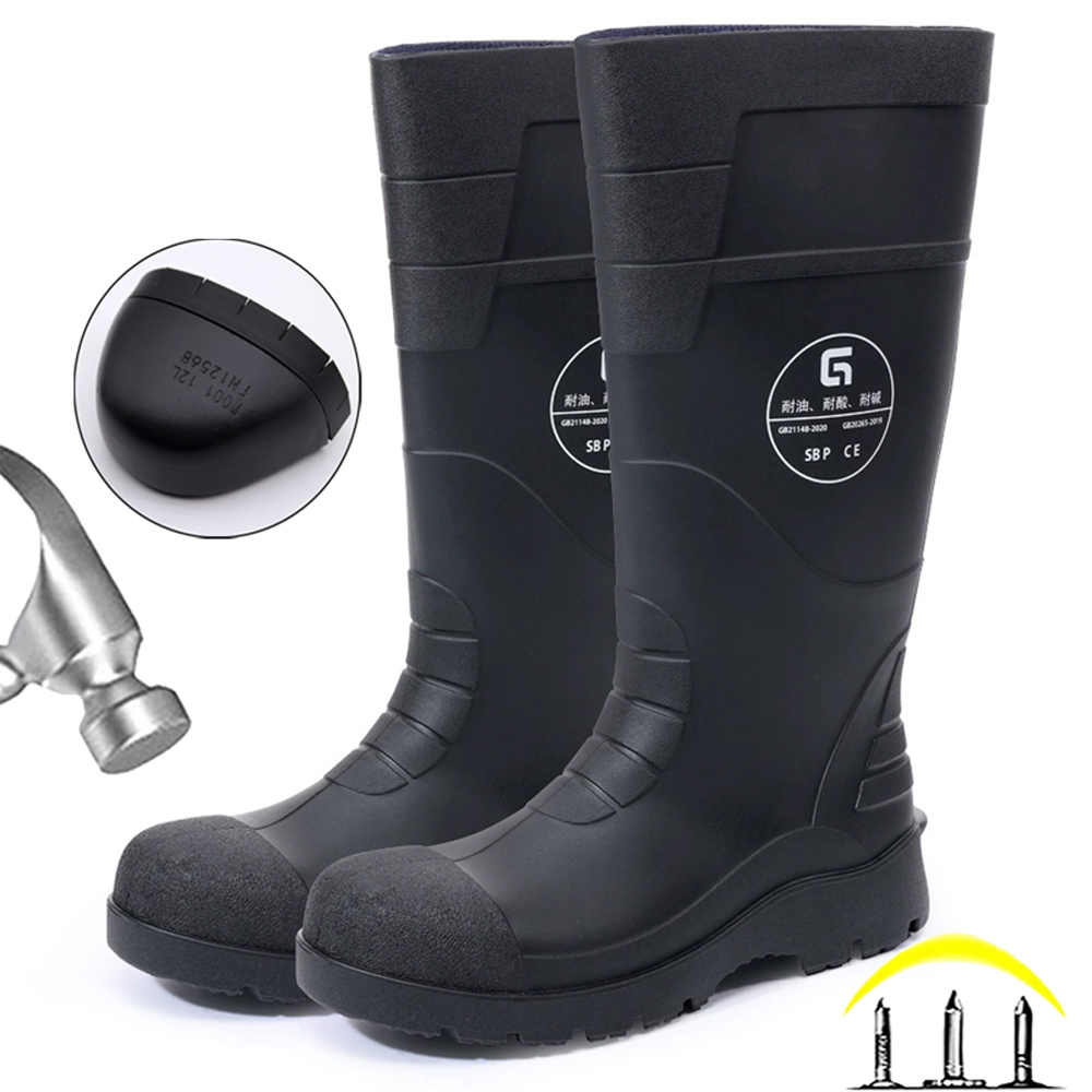 Men'S Shoes Water Resistant - Botas de Minería Impermeables para Hombre,