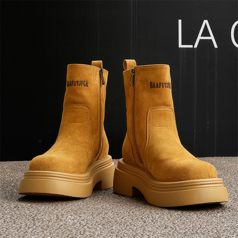 Botas Cortas de Invierno Estil - Men'S Shoes Increase Height reseña y precio