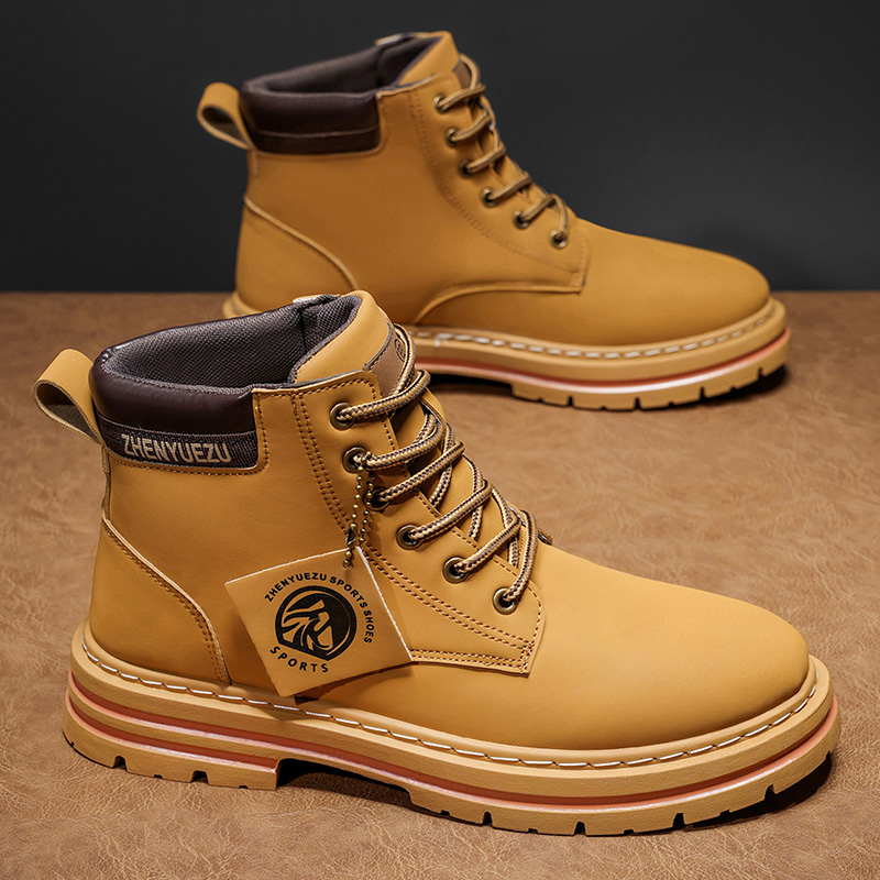 Botas Cortas Retro de Otoño e  - Men'S Shoes Increase Height reseña y precio