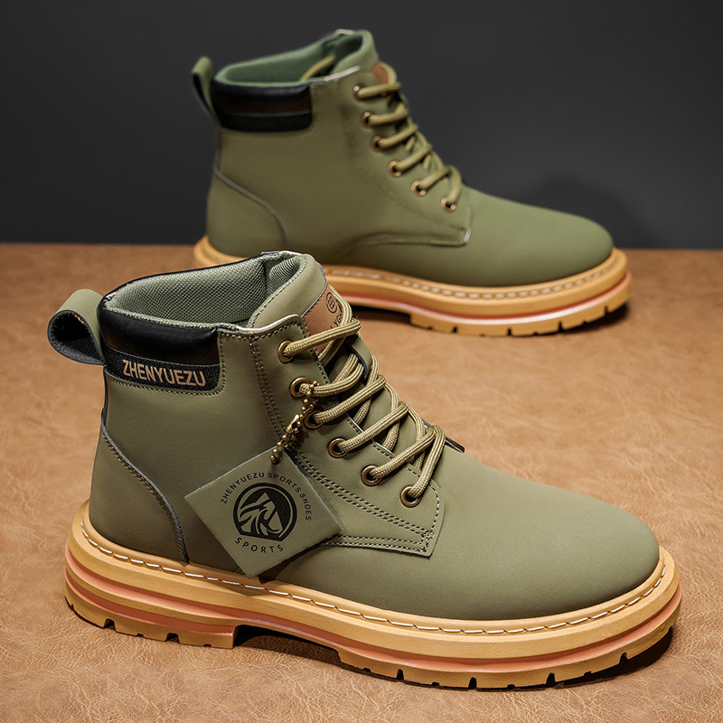 Botas Cortas Retro de Otoño e  - Men'S Shoes Increase Height reseña y precio